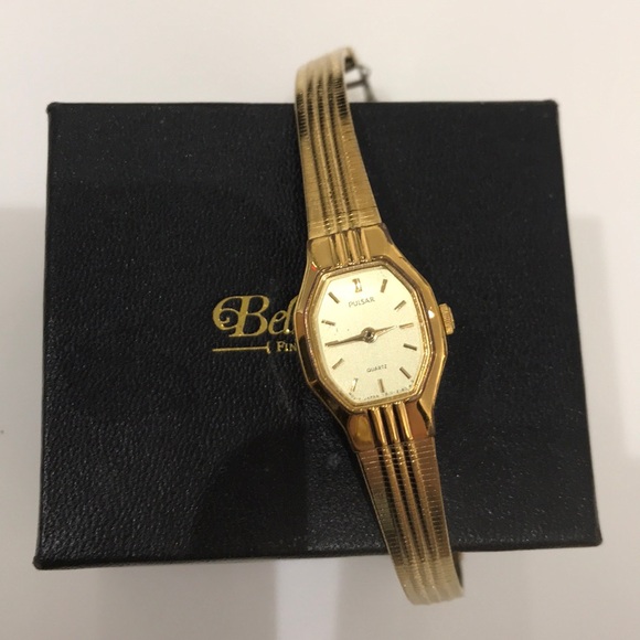 Pulsar Jewelry - Lovely Vintage Gold Pulsar Watch